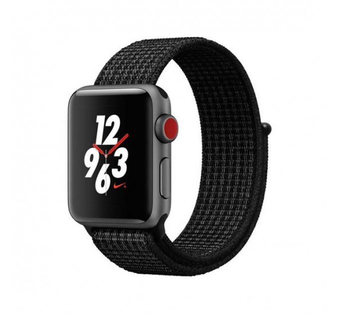 Смарт Годинник Apple Watch Series 3 Nike+ LTE 38mm Space Gray Aluminum Case with Black/Pure Platinum