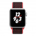 Смарт Часы Apple Watch Series 3 Nike+ LTE 42mm Silver Aluminum Case with Bright Crimson/Black Nike