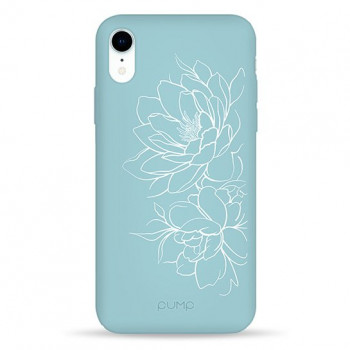 Чохол Pump Silicone Minimalistic Case for iPhone XR Floral #