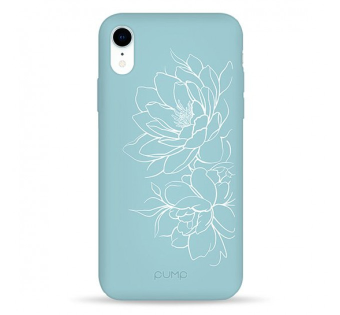 Чехол Pump Silicone Minimalistic Case for iPhone XR Floral #