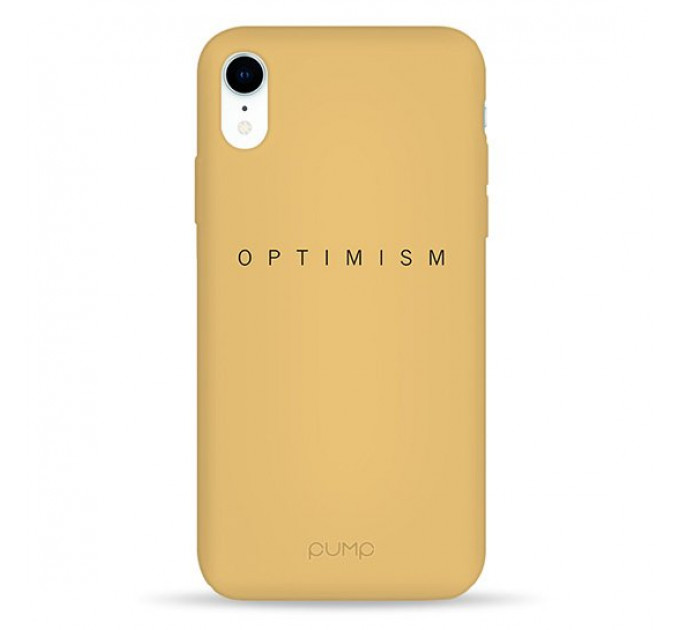 Чехол Pump Silicone Minimalistic Case for iPhone XR Optimism #