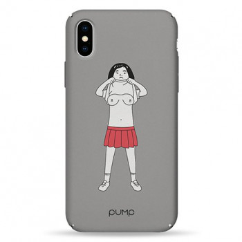 Чохол Pump Tender Touch Case for iPhone X/XS Asian`s Tits #