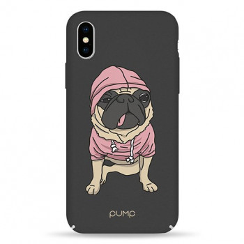 Чохол Pump Tender Touch Case for iPhone X/XS Mops #
