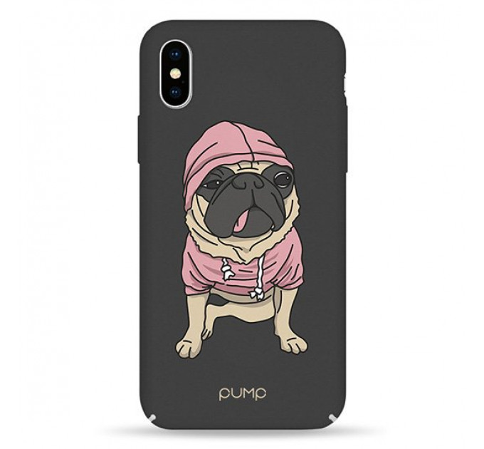 Чохол Pump Tender Touch Case for iPhone X/XS Mops #