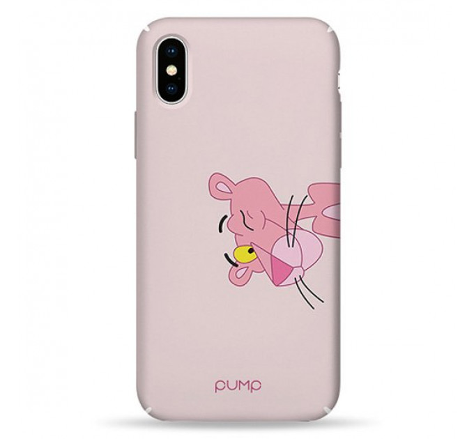 Чехол Pump Tender Touch Case for iPhone X/XS Pink Panther #