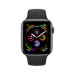 Смарт-годинник Apple Watch Series 4 40mm Space Gray (Темно-сірий) Aluminum Case with Black Sport Band