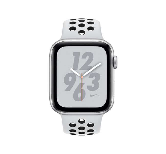 Смарт-часы Apple Watch Series 4 Nike+ 40mm Silver (Серебристый) Aluminum Case with Pure Platinum/Black Sport Band