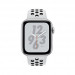 Смарт-годинник Apple Watch Series 4 Nike + 40mm Silver (Сріблястий) Aluminum Case with Pure Platinum / Black Sport Band