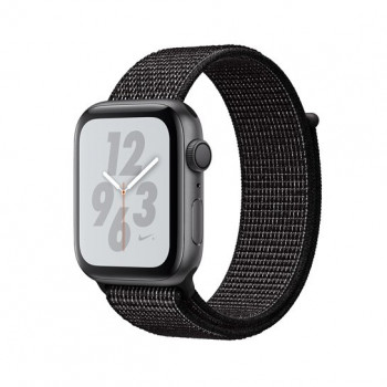 Смарт-годинник Apple Watch Series 4 Nike + 40mm Space Gray (Темно-сірий) Aluminum Case with Black Sport Loop