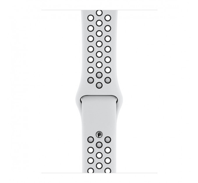 Смарт-годинник Apple Watch Series 4 Nike + 44mm Silver (Сріблястий) Aluminum Case with Pure Platinum / Black Sport Band