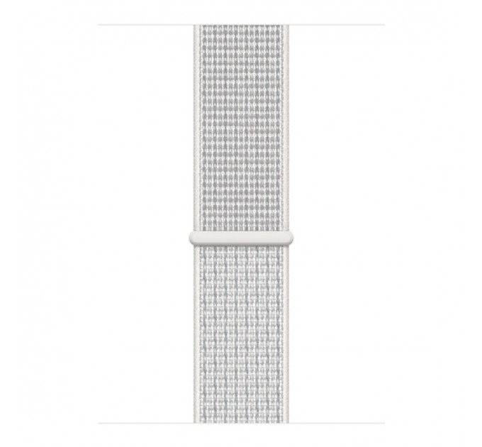 Смарт-годинник Apple Watch Series 4 Nike + 44mm Silver (Сріблястий) Aluminum Case with Summit White Sport Loop