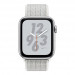 Смарт-годинник Apple Watch Series 4 Nike + 44mm Silver (Сріблястий) Aluminum Case with Summit White Sport Loop