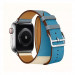Смарт-часы Apple Watch Hermes Series 4 + LTE 40mm Stainless Steel Blue Lin/Craie/Blue du Nord Swift
