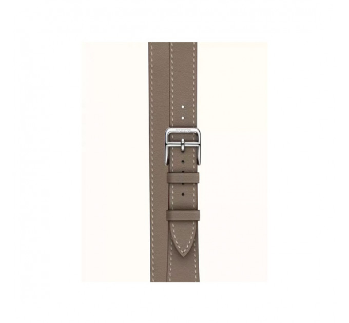Смарт-часы Apple Watch Hermes Series 4 + LTE 40mm Stainless Steel Feu Epsom Leather Double Tour