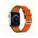 Смарт-годинник Apple Watch Hermes Series 4 + LTE 40mm Stainless Steel Feu Epsom Leather Single Tour