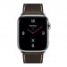 Смарт-годинник Apple Watch Hermes Series 4 + LTE 44mm Stainless Steel Case with Fauvei Leather Tour Band