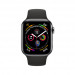 Смарт-годинник Apple Watch Series 4 + LTE 40mm Black Stainless Steel with Black Sport Band