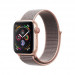 Смарт-годинник Apple Watch Series 4 + LTE 40mm Gold (Золотий) Aluminum Case with Pink Sand Sport Loop